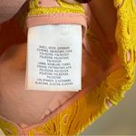 Anthropologie Maeve Gardenia Lace Column Sheath Dress Yellow Gold Size 6 Photo 9