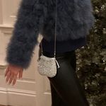 Urban Outfitters Silver Rhinestone Mini Bag Photo 4