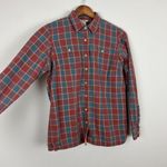 Duluth Trading Flannel Shirt Womens XS Multicolor Plaid‎ Button Up Long Sleeve Photo 4