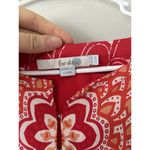 Boden Ingrid Silk Blend Dress Shift Dress Size US 6 Boho Colorful Tapestry Red Photo 5