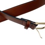 H&M Brown Fashion Faux Leather Belt Size US Medium Photo 2