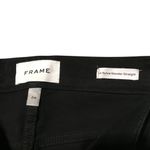 frame denim Frame Size 24 Black Le Sylvie Slender Straight High Waisted Jeans Photo 2