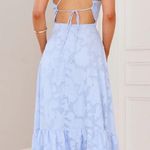 Hello Molly Light Blue Elara Maxi Dress Photo 1