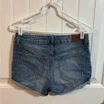 BDG  Mid-Rise Shortie Regular Wash Denim Cuffed Shorts Photo 4
