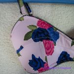 Seafolly floral print bikini top, women size 6 Photo 2