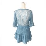 Free People NWOT Lala Lace Mini Dress Photo 7