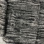 Halogen  Women's Black & White Marled Double Breasted Knit Blazer - Size Small Photo 2