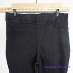 Madewell NEW  Pull-On Skinny Flare Jeans in‎ Black Frost, 33 Photo 5