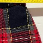 Leslie Fay Haberdashery wool blend plaid knee length pencil skirt academia preppy vintage Photo 6
