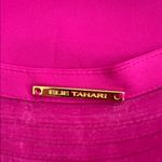 Elie Tahari  Pink Sleeveless Ruffle Blouse Photo 5