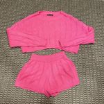 SheIn  Pink Sweater Set Photo 0