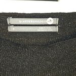 Anthropologie Womens Black Claudette Ruffle Sleeve Sweater Dress Small Photo 3