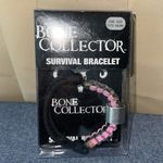 Bone Collector pink camo survival bracelet Black Photo 4