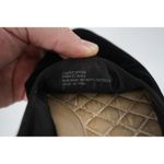 Birdies  Shoes Womens Size 8 Black Velvet Slip On Ballet Flats Quilted Cushion Photo 6