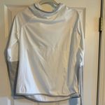 Avia White Athletic Pullover Hoodie with Cowl Neck Photo 0