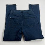 Pilcro  Mid Rise Dark Wash Slim Cropped Ankle Stretch Denim Jeans Size 26 Photo 2