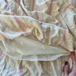 Paige Yellow & Pink Striped Sleeveless Midi Dress Size XS Photo 11