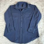 Mondetta  Women's Long Sleeve, Snap Front, Fleece Shirt, Size Medium Photo 0