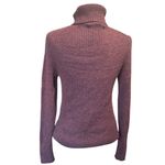 Naked Cashmere 100% Cashmere Ribbed Turtleneck Sweater – Plum Burgundy – Size L Size L Photo 1