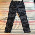 Levi's 721 High Rise Skinny Black & Grey Soft Suede Ankle Jeans Women Size 26x25 Photo 0