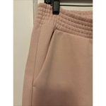Pact Courtside Fleece Split Ankle Wide Leg Sweatpants Blush Posey Women's M NWT Pink Size M Photo 3