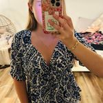 Mi Ami blue floral blouse Photo 0