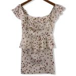 Amanda Uprichard Amanda Uprichards Floral Peplum Dress Small New Photo 5