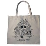 Macy's NEW  A Touch of Magic NYC Canvas Tote Bag On 34th Taxi City Sketch Graphic Photo 0