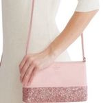 Kate Spade New York Flash Pink Crossbody Sparkled Glitter Leather Bag Chic NWT Photo 0
