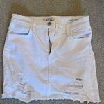 Altar'd State Alter’d State White Jean Skirt  Photo 2