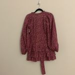 Love Shack Fancy NWT Rina Dress in Cherry Wine Photo 9