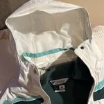 Columbia SKI JACKET WOMEN'S MEDIUM W/ HOOD WHITE & GREEN Photo 5