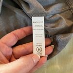 Athleta  Medium Limitless Heather Keyhole Tank Athletic Top Cut Out Gray Photo 5