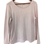 Doe & Rae  Beige Long Sleeve‎ Shirt With Lace Sides Size Small Photo 0