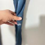 Alo Yoga   High Waist Seamless Radiance Legging Blue Size M Photo 2