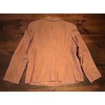 Rafaella ⭐️ Vintage 100% Linen  Blazer Button Up Jacket‎ Womens 14 Brown Neutral Photo 4