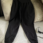 Old Navy , active black elevate legging jogger pants go dry pull on workout M​ Photo 0