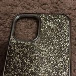 Nanette Lepore 🎄EUC  Silver Rhinestone Phone Case IPhone 12 model Photo 1