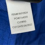 Torrid {1X}  Crinkle Gauze Lace Up Royal Blue Women's Long Sleeve Top Photo 8