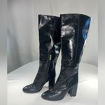 Coach Black Leather Knee High Brigitte Boots Size undefined Photo 1