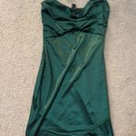 Windsor Hunter Green Satin Bodycon Photo 1