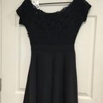 Black knee length dress Size M Photo 1