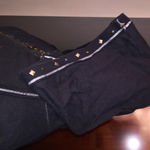 Black Graphic Hoodie w/ Embellishments Photo 3