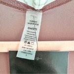 Naked Wardrobe NWT Lux Life Swim Coverup in Chocolate sz Photo 6