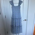 Altar'd State NEW Altar’d State Blue and Pink Floral Maxi Dress Size XS NWT Photo 4