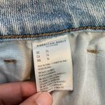 American Eagle light wash mom denim short Photo 4