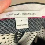 Diane Von Furstenberg ‎ genesis polka dot cropped trousers black/white. Sz 8 Photo 7