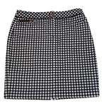 Jones New York  Black & White Skirt(Size 8) Photo 3