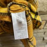 BDG Urban Outfitters Mustard Yellow Plaid oversized button up shirt medium Photo 4