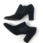 Liz Claiborne black fabric booties Photo 1